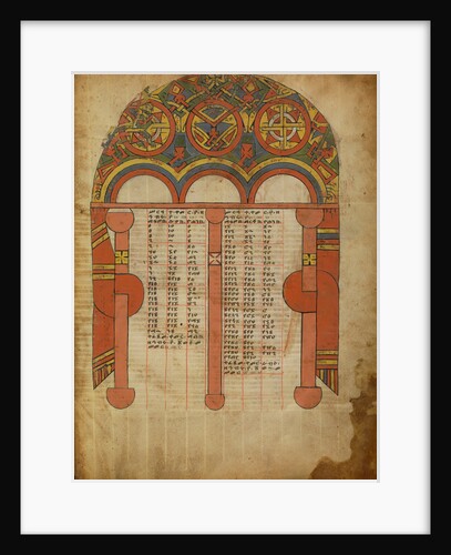 Canon Table Page by Anonymous
