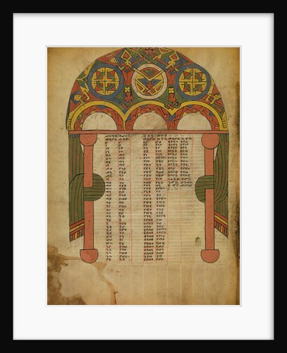 Canon Table Page by Anonymous