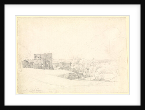 Via Appia Antica with the Tomb of Cecilia Metella by Ernst Fries