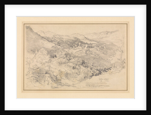 View from Civitella, near Olevano by Victor Paul Mohn