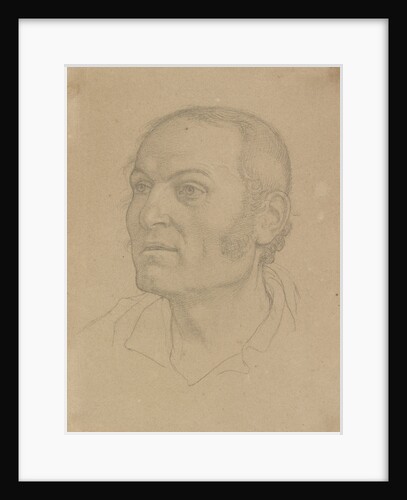 Head of a Man by Friedrich Overbeck
