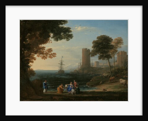 Coast View with the Abduction of Europa by Claude Lorrain