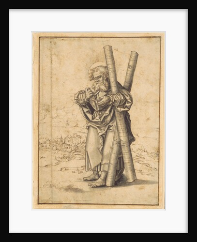 Saint Andrew by Master H.B.