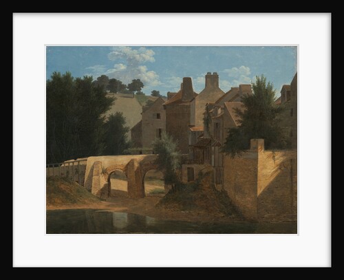 View in the Île-de-France by Jean-Victor Bertin