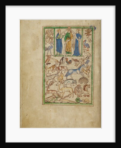 Adam Naming the Animals by Anonymous