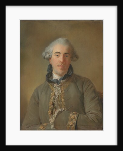 Portrait of Théophile Van Robais by Jean-Baptiste Perronneau