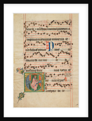 Initial E: The Prophet Isaiah by Circle of the Master of the Golden Bull
