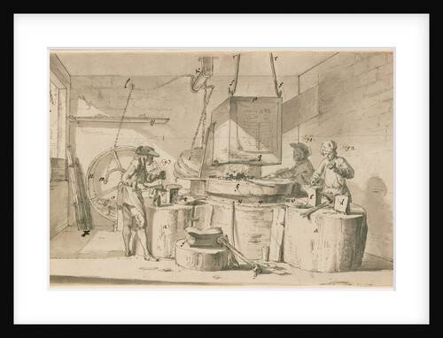 The Nail Makers (Le Cloutier Grossier) by Jean-Michel Moreau le jeune