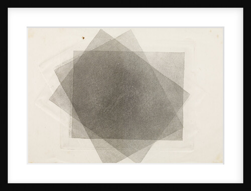 Three Sheets of Gauze, Crossed Obliquely by William Henry Fox Talbot