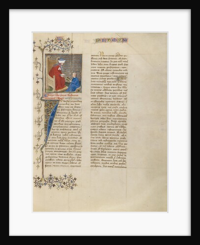 Boethius Instructs a Young Boy in Arithmetic by Virgil Master