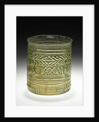 Beaker with Inscription by Anonymous
