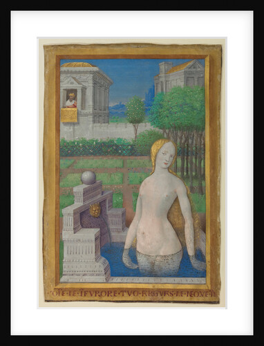 Leaf from the Hours of Louis XII by Jean Bourdichon