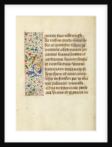 Decorated Text Page by Anonymous