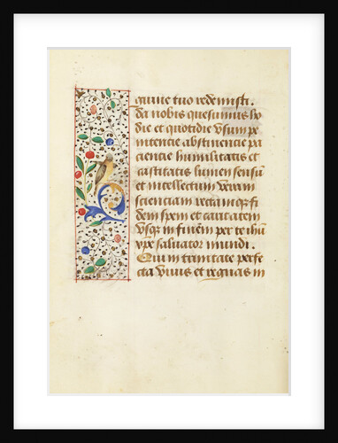 Decorated Text Page by Anonymous