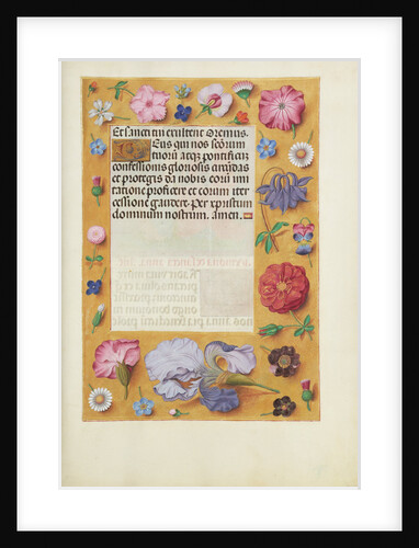 Decorated Text Page by Anonymous