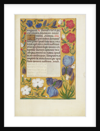 Decorated Text Page by Anonymous