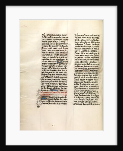 Decorated Text Page by Anonymous
