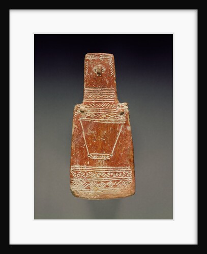 Red Polished Ware Plank Figure by Anonymous