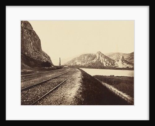 Entrance to the Donzère Pass by Édouard Baldus