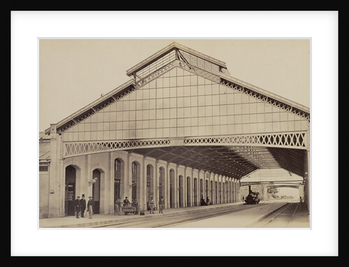 Nevers Station by Auguste Hippolyte Collard