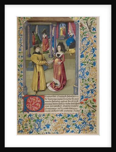 Euryalus Sends His First Letter to Lucretia by Anonymous