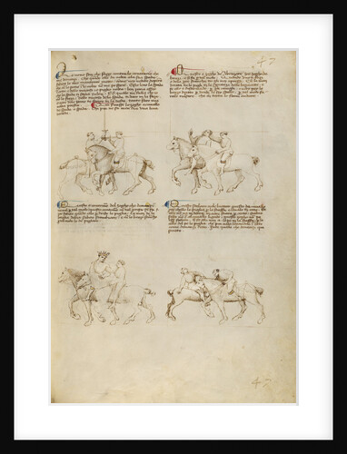 Equestrian Combat with Sword and Unarmed Equestrian Combat by Fiore Furlan dei Liberi da Premariacco