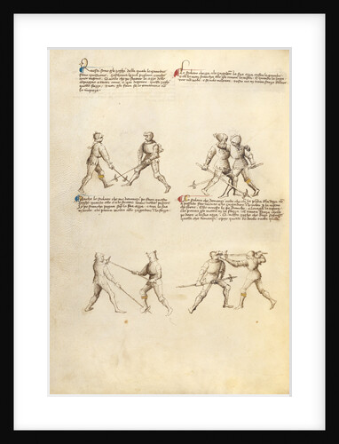 Combat with Pollaxe by Fiore Furlan dei Liberi da Premariacco