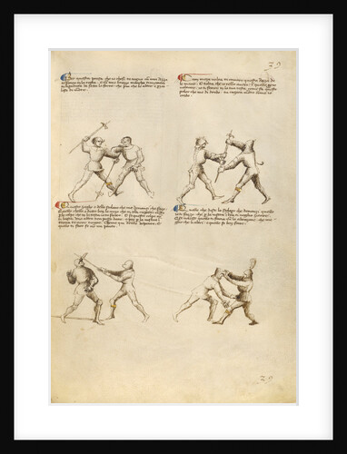Combat with Pollaxe by Fiore Furlan dei Liberi da Premariacco