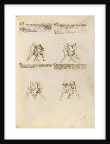 Combat with Sword by Fiore Furlan dei Liberi da Premariacco