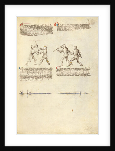 Combat with Sword by Fiore Furlan dei Liberi da Premariacco