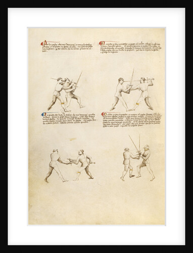 Combat with Sword by Fiore Furlan dei Liberi da Premariacco