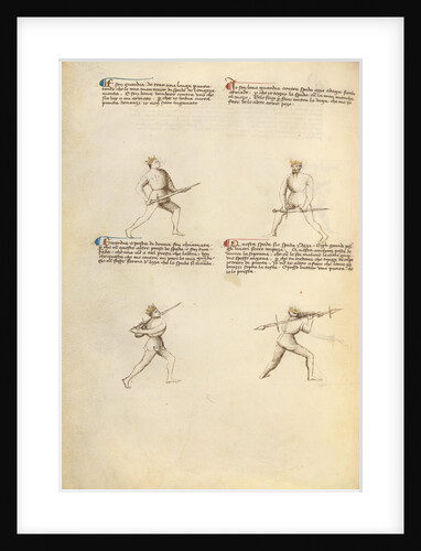 Combat with Sword by Fiore Furlan dei Liberi da Premariacco