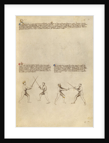 Combat with Sword by Fiore Furlan dei Liberi da Premariacco