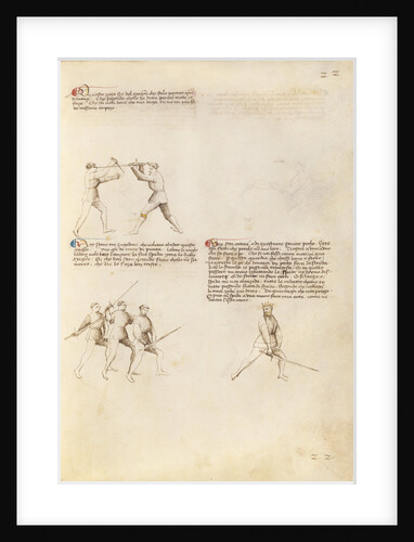 Combat with Dagger and Sword by Fiore Furlan dei Liberi da Premariacco