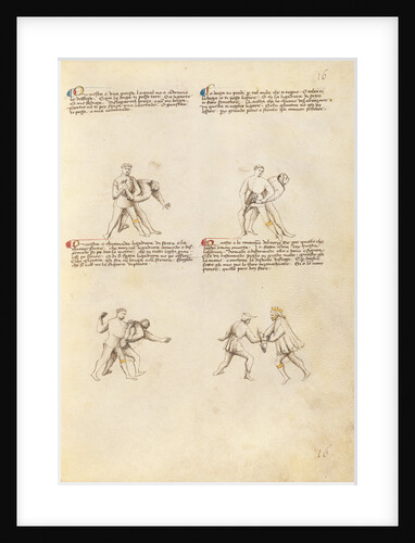 Combat with Dagger by Fiore Furlan dei Liberi da Premariacco