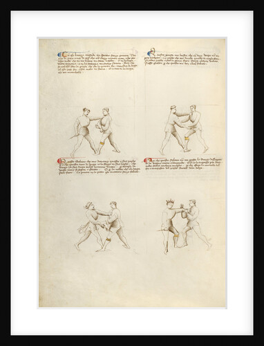 Combat with Dagger by Fiore Furlan dei Liberi da Premariacco