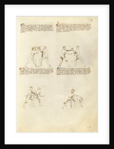 Combat with Dagger by Fiore Furlan dei Liberi da Premariacco