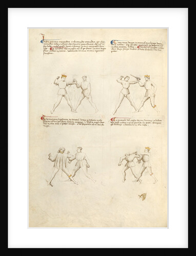 Combat with Dagger by Fiore Furlan dei Liberi da Premariacco