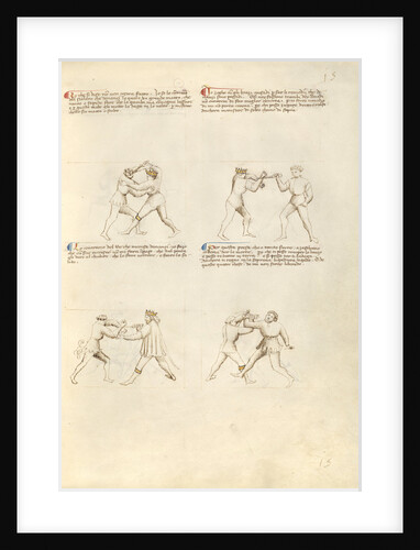 Combat with Dagger by Fiore Furlan dei Liberi da Premariacco