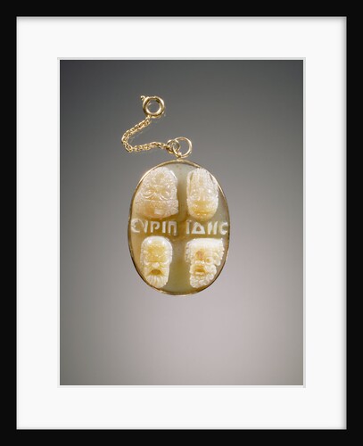 Cameo set into a mount by Anonymous