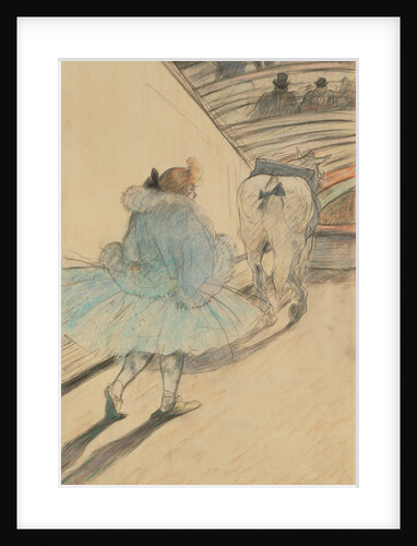 Au cirque: Entrèe en piste by Henri de Toulouse-Lautrec