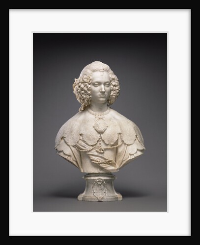 Bust of Maria Cerri Capranica by Alessandro Algardi