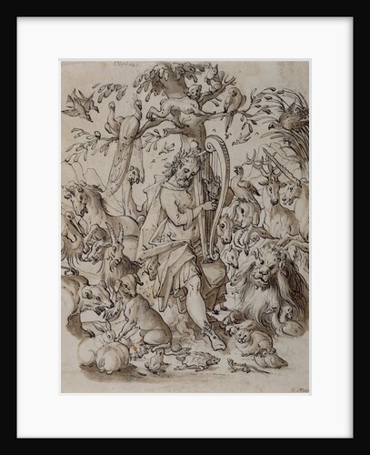Orpheus Charming the Animals by Josias Murer II