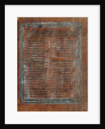 Decorated Text Page by Anonymous