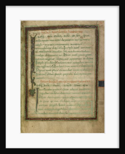 Decorated Initial Is by Anonymous