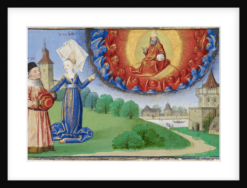 Philosophy Instructing Boethius on the Role of God by Coëtivy Master