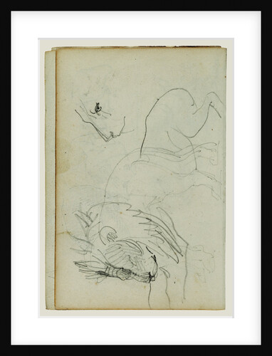 Lion studies by Théodore Géricault