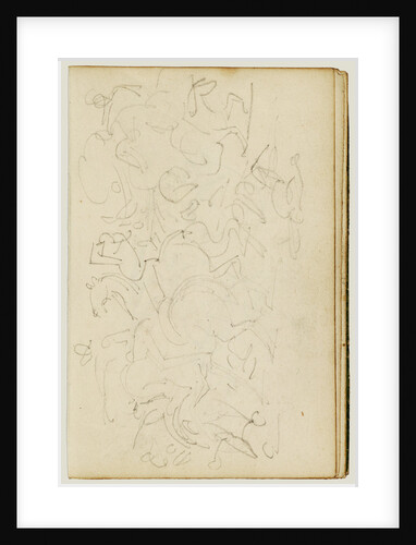 Calvary skirmish by Théodore Géricault
