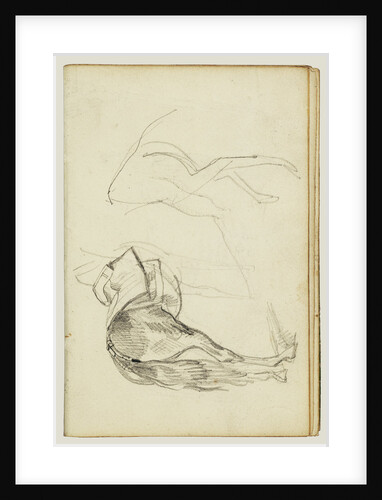 Horse Studies by Théodore Géricault