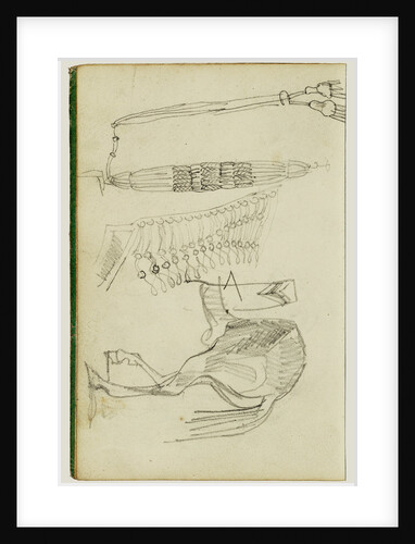 Horse Studies and Tassels by Théodore Géricault